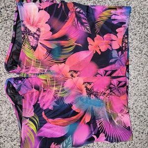 Torrid Leaves Lattice side swim shorts Size 1  (14/16)